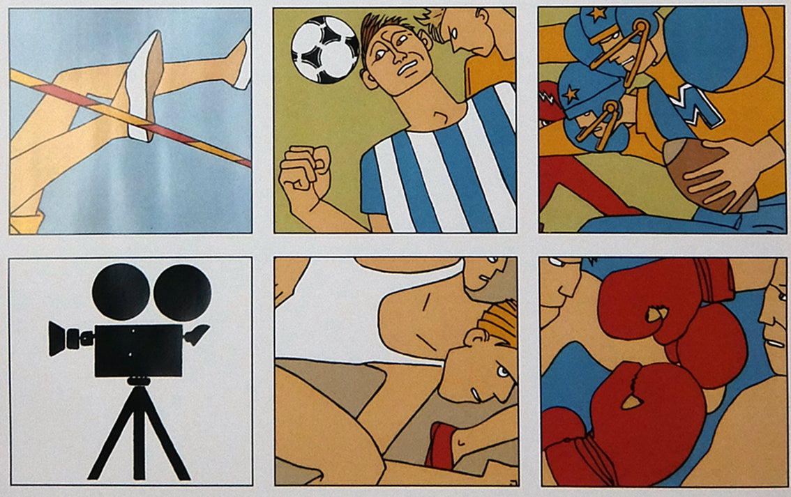 Poster Corto Maltese Locandina Cinema Sportivo Non Firmato - Grifo Edizioni