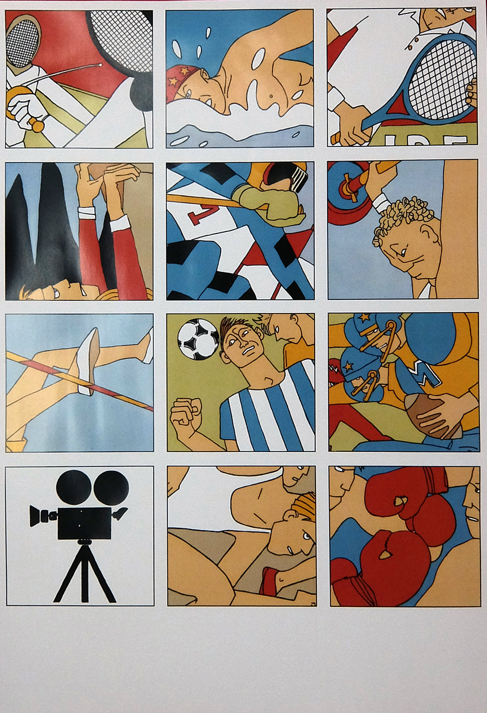 Poster Corto Maltese Locandina Cinema Sportivo Non Firmato - Grifo Edizioni