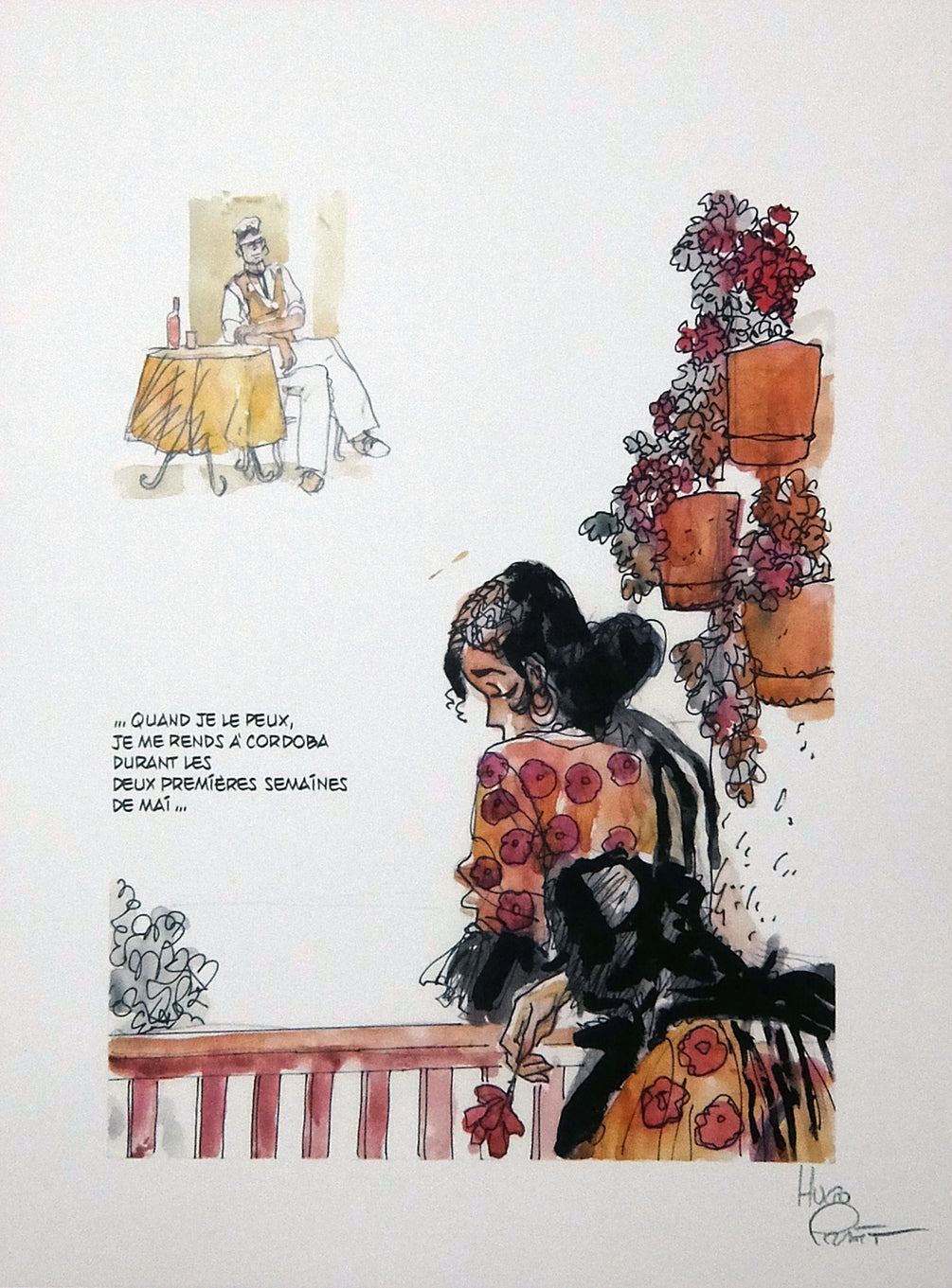 Stampa Firmata Cordoba Soggetto 6 Edizione Francese - Grifo Edizioni