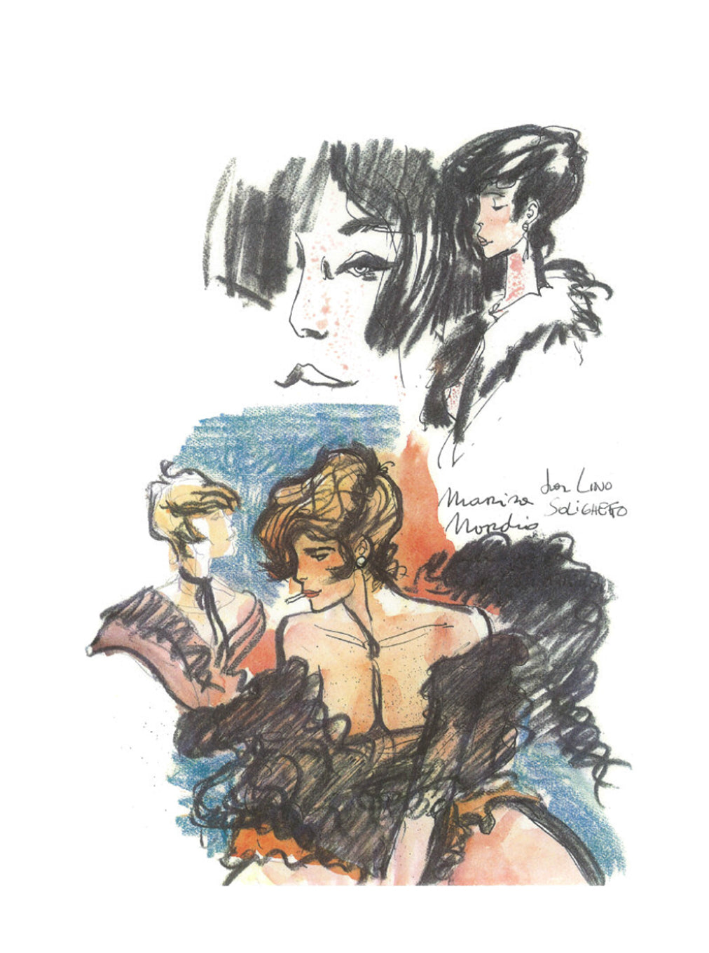 Portfolio Farewell Ladies non Numerato non Fimato - Grifo Edizioni