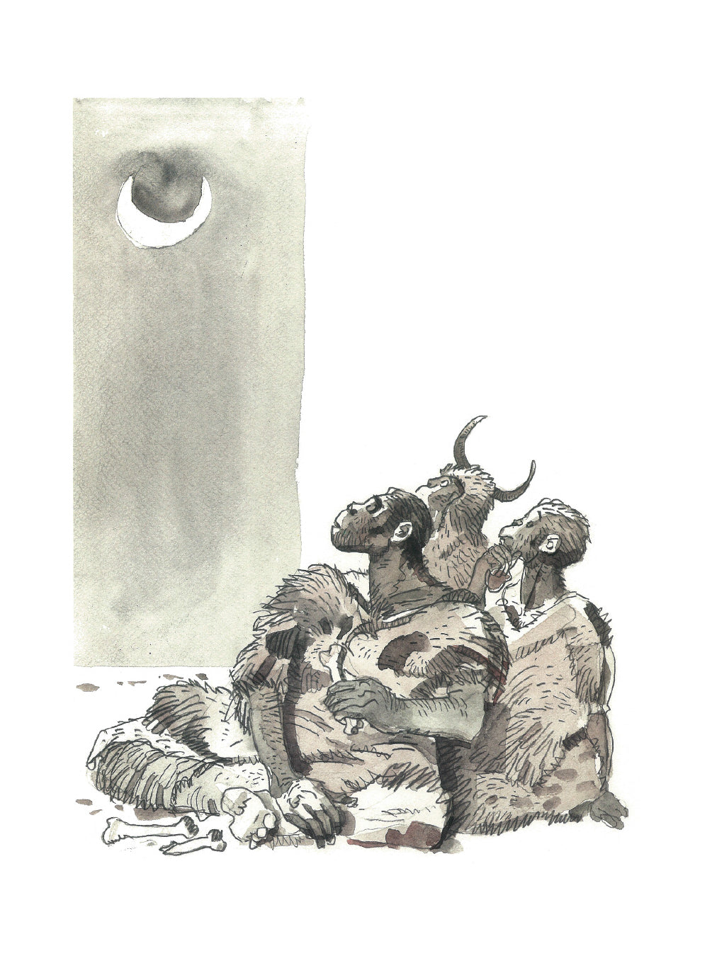 Portfolio Lune non Numerato non Fimato - Grifo Edizioni