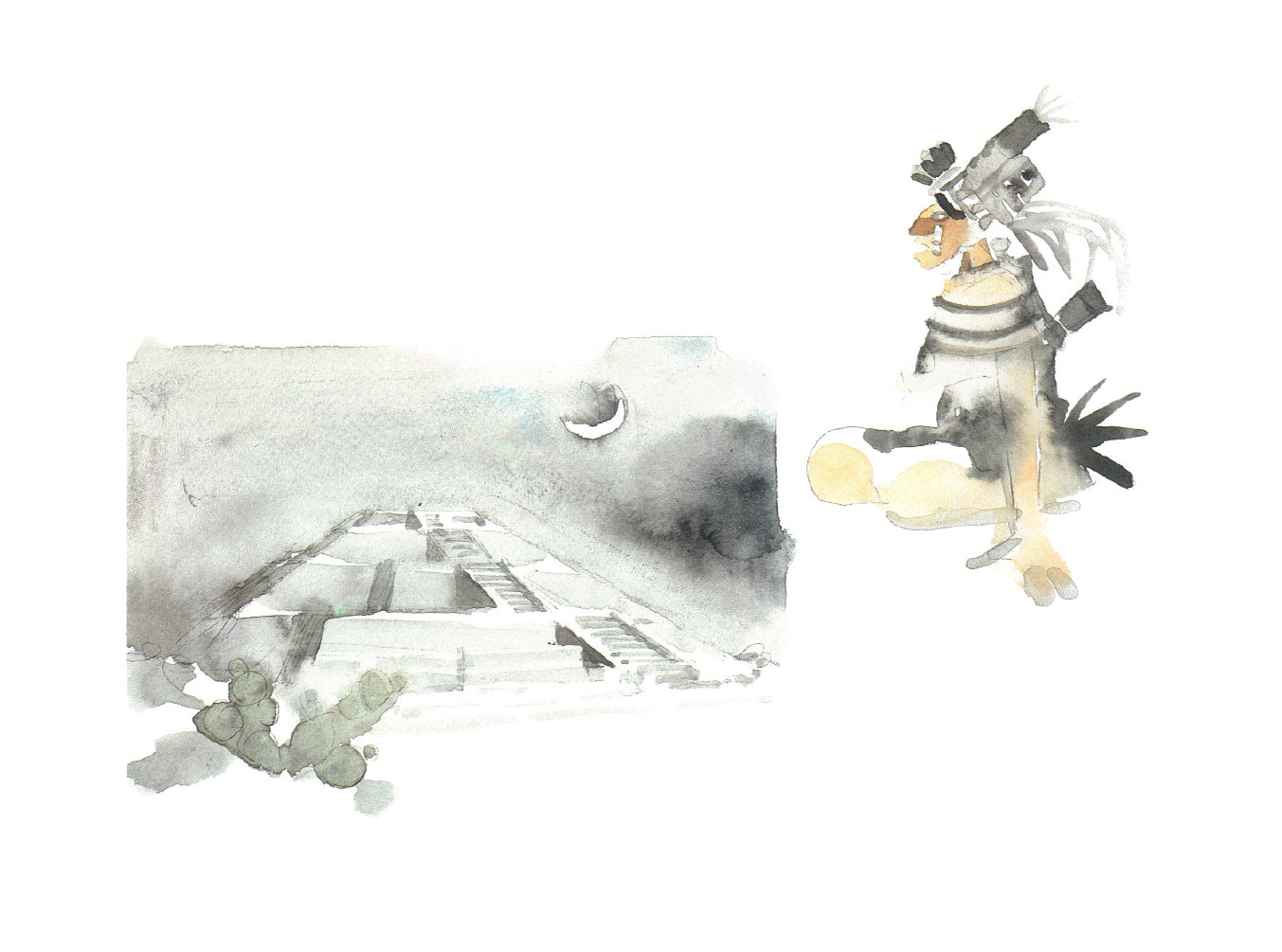 Portfolio Lune non Numerato non Fimato - Grifo Edizioni