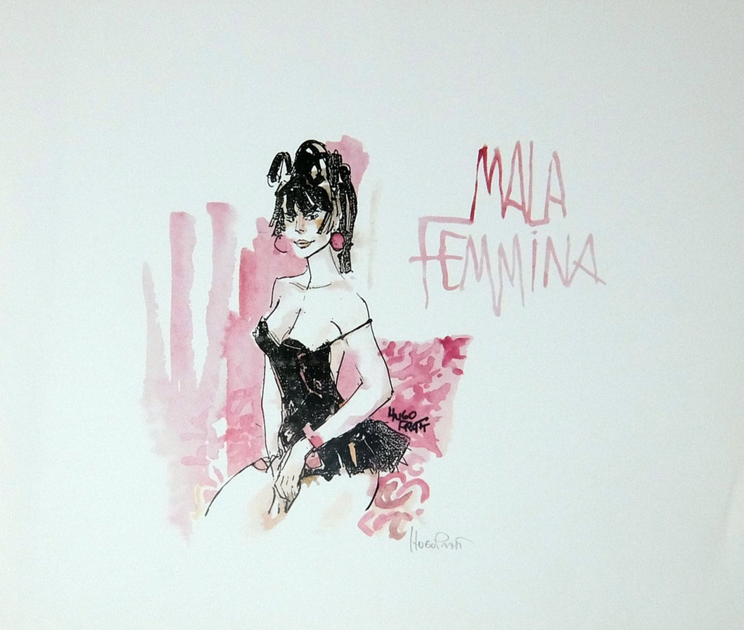 Poster Malafemmina Firmato Usato Rovinato - Grifo Edizioni