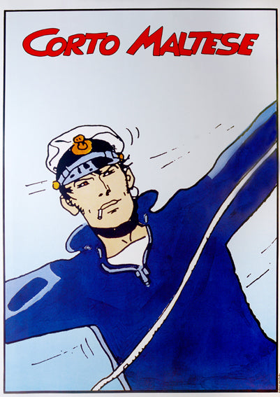 Manifesto Corto Maltese Marinaio - Grifo Edizioni