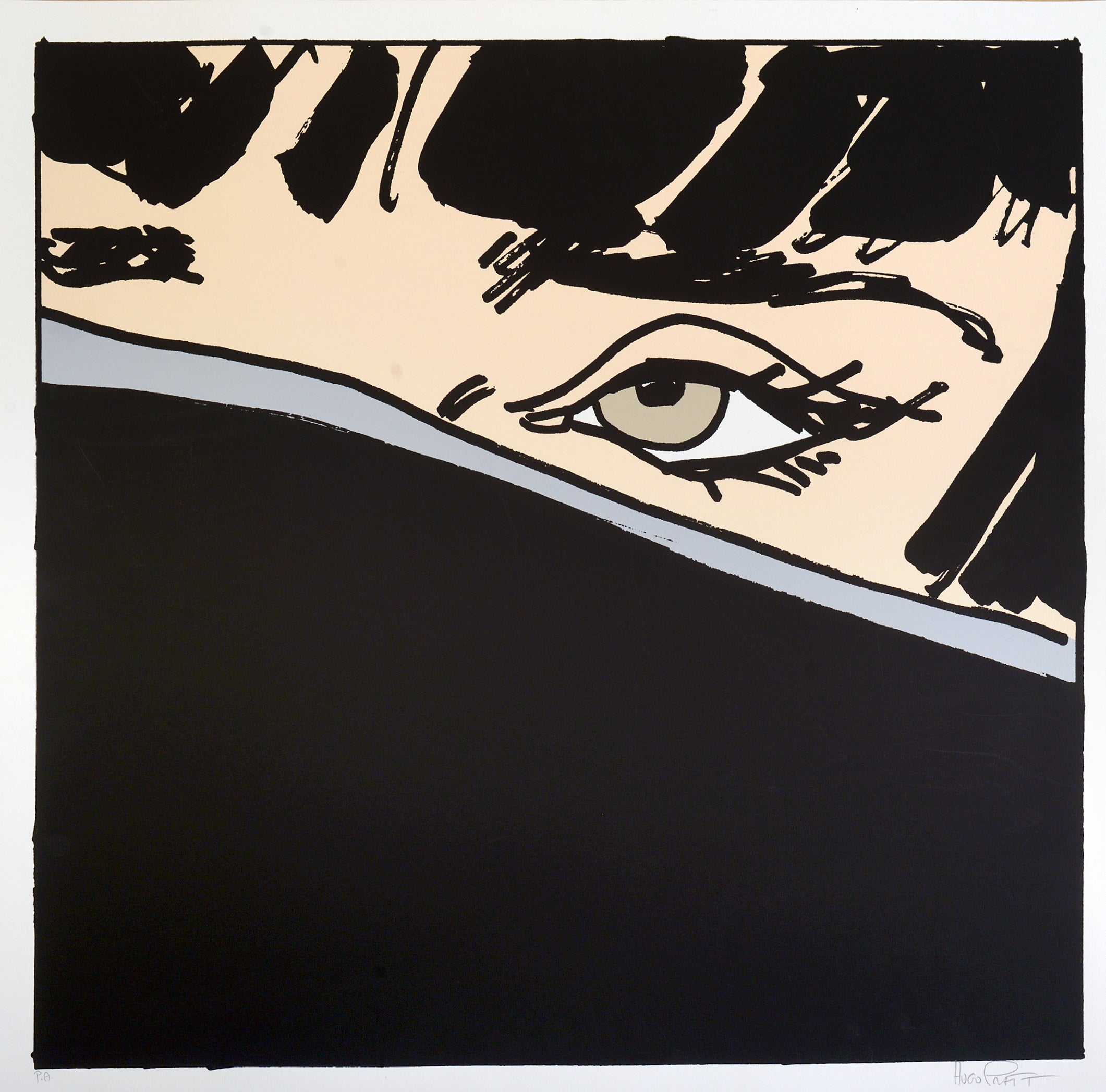 Tango Serigrafia Corto Maltese Soggetto 1 Firmato usato - Grifo Edizioni