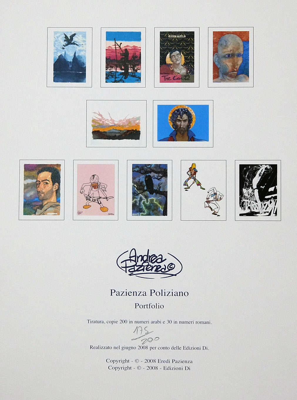 Portfolio Pazienza Poliziano - Grifo Edizioni