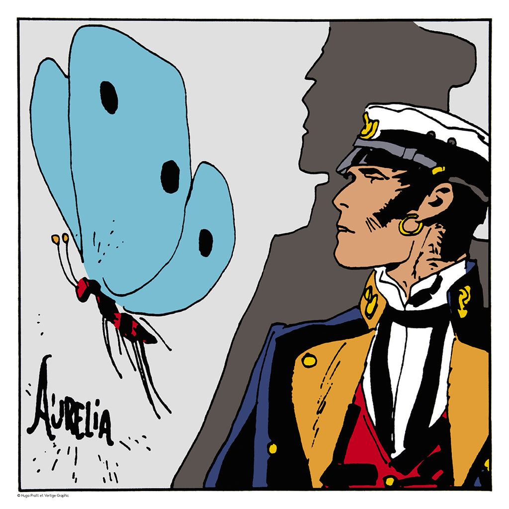 Stampa Corto Maltese Aurelia Non Firmata usata - Grifo Edizioni
