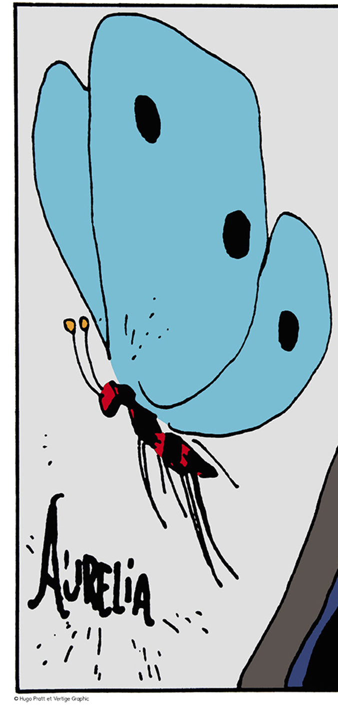 Stampa Corto Maltese Aurelia Non Firmata usata - Grifo Edizioni