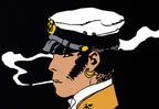 Stampa Corto Maltese Che Fuma Non Firmata Usata - Grifo Edizioni
