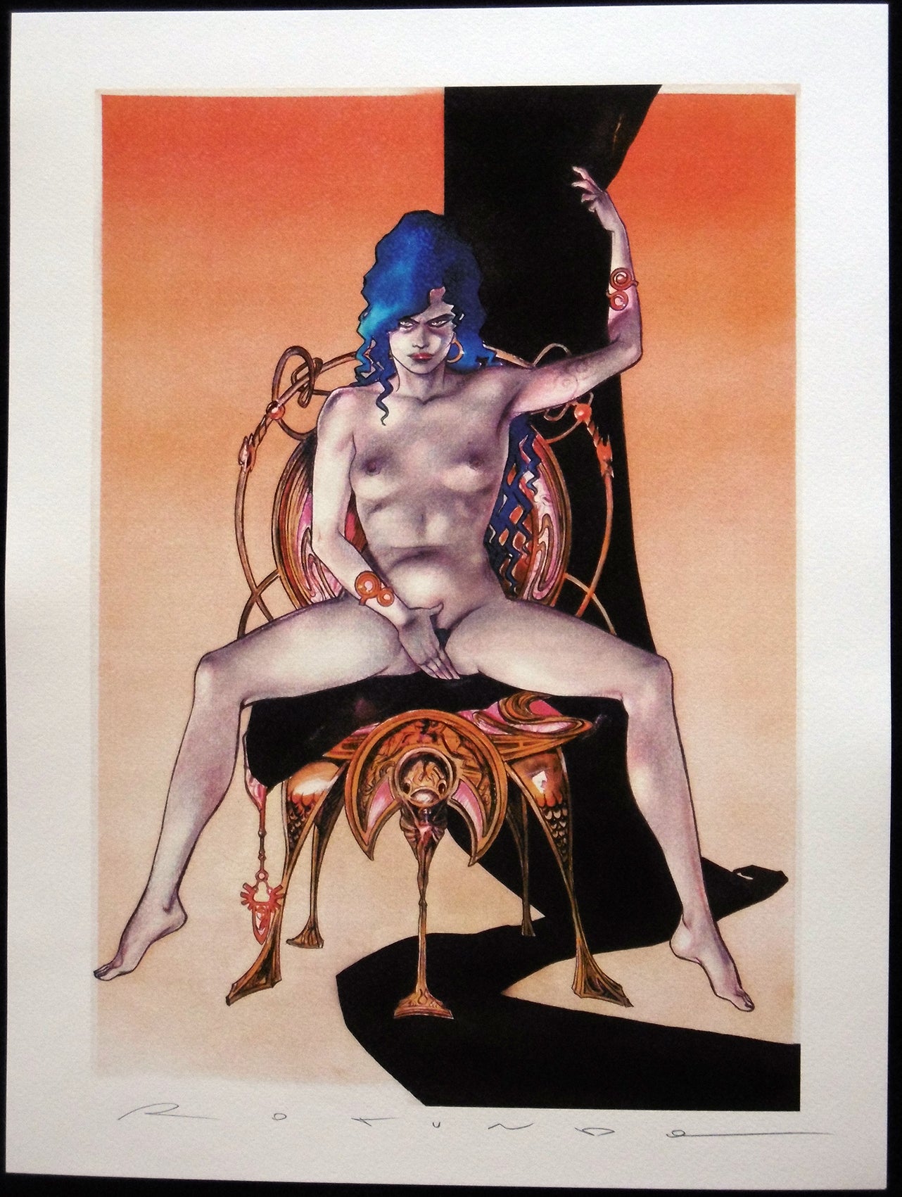 Stampa Firmata Dal Portfolio Eros Dèco 15 - Grifo Edizioni