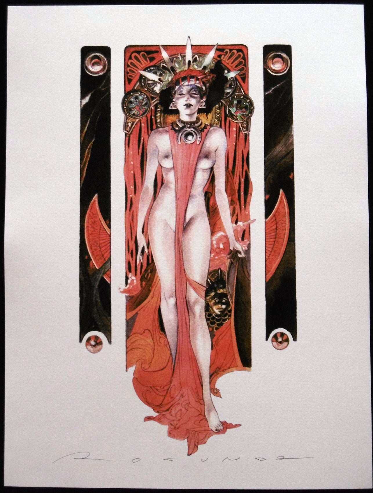 Stampa Firmata Dal Portfolio Eros Dèco 18 - Grifo Edizioni