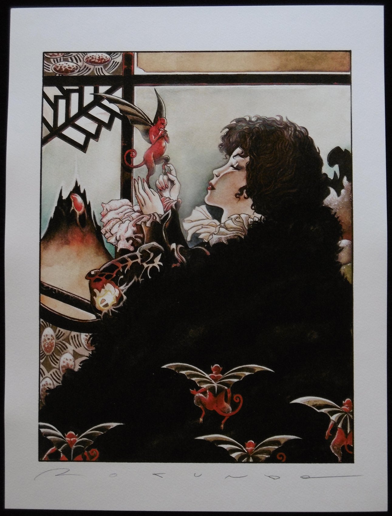 Stampa Firmata Dal Portfolio Eros Dèco 5 - Grifo Edizioni