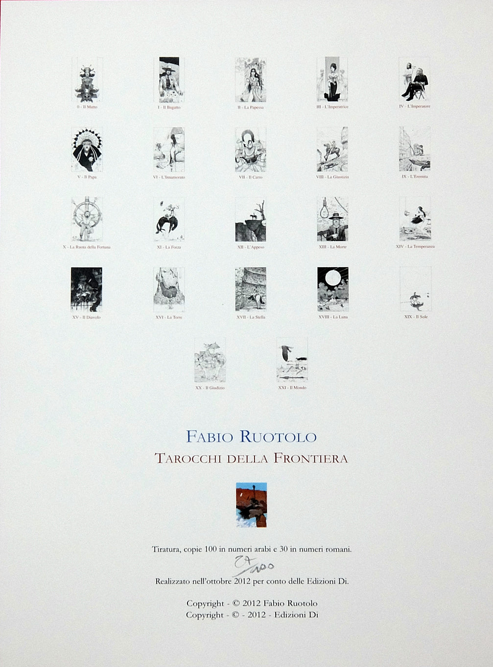 Portfolio I Tarocchi Della Frontiera - Grifo Edizioni