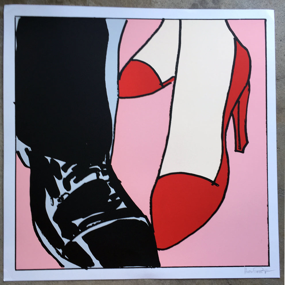 Tango Serigrafia Corto Maltese  Soggetto 4 Firmato Usato - Grifo Edizioni