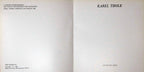 Volume Karel Thole