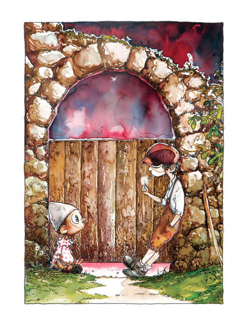 Stampa Tarocchio Lucignolo - Grifo Edizioni