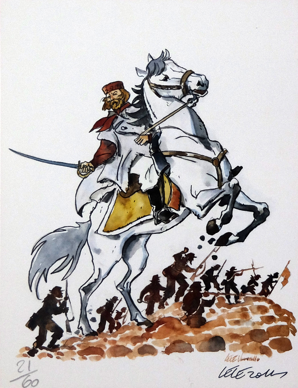 Garibaldi Edizione Bianco E Nero Numerata E Firmata - Grifo Edizioni