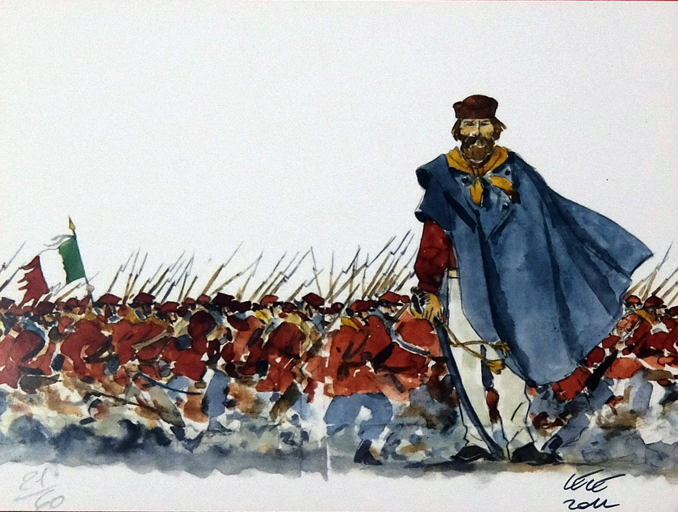 Garibaldi Edizione Bianco E Nero Numerata E Firmata - Grifo Edizioni