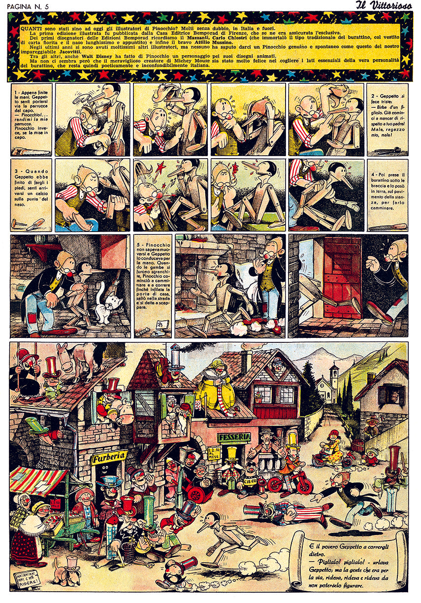 Jacovitti Pinocchio - Usato