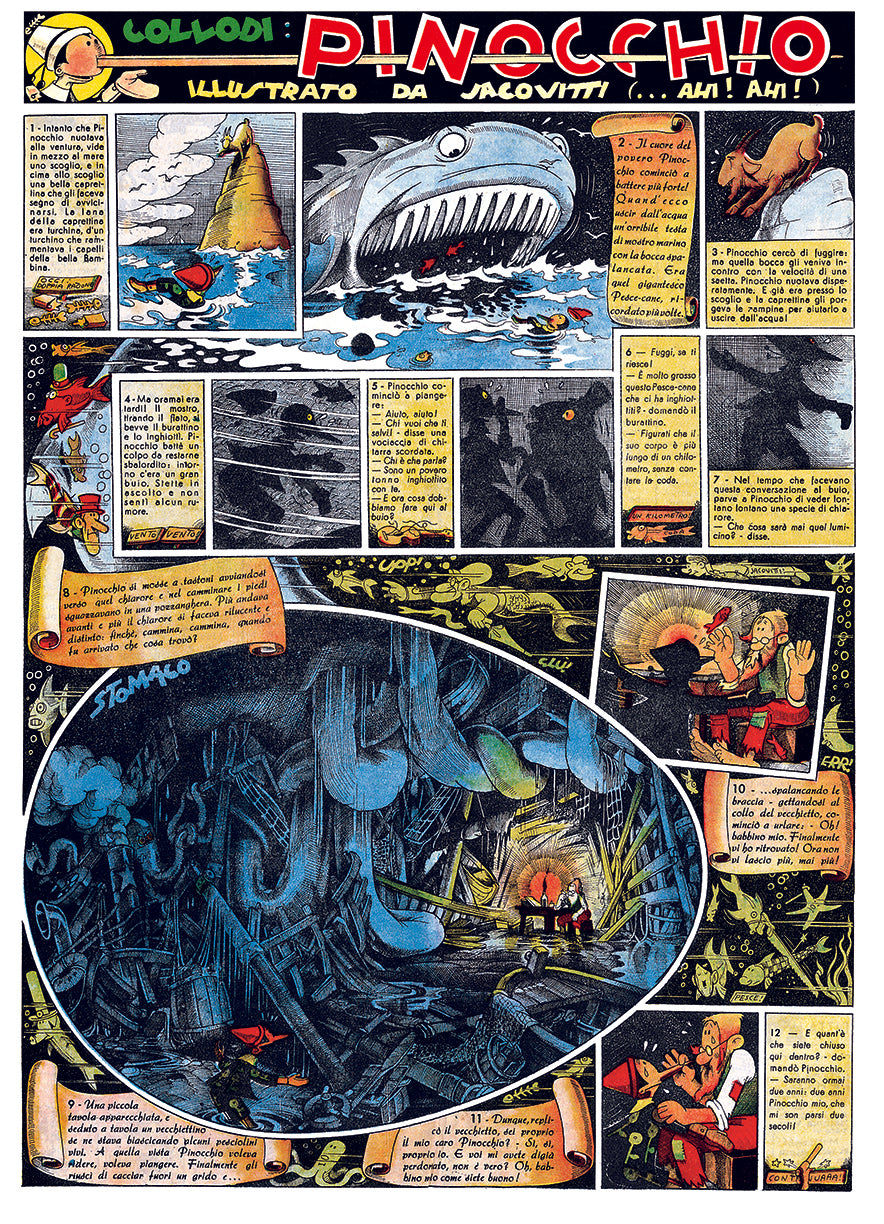 Jacovitti Pinocchio - Usato