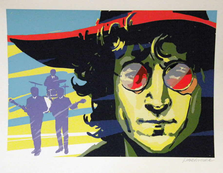 Stampa John Lennon Dal Portfolio 50 Anni Di Rock - Grifo Edizioni