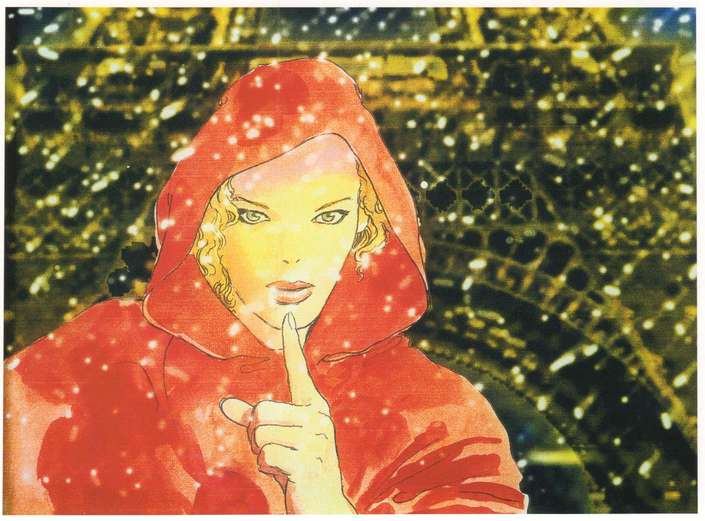 Manara 4 Stampe Cappuccetto Rosso Non Firmate