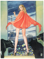 Manara 4 Unsigned Little Red Riding Hood Prints 