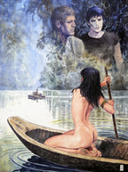 Girls On Cover 2/3 Signed Print - PA -