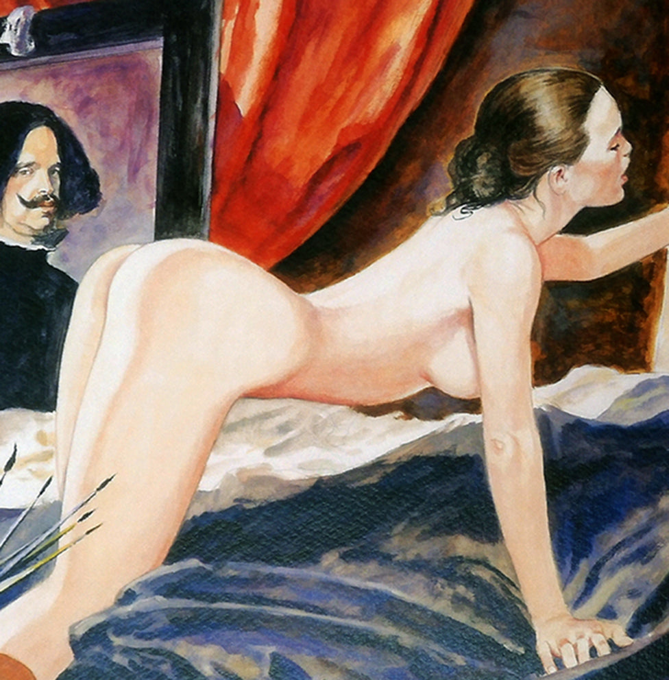 Stampa Firmata Pittore Velasquez