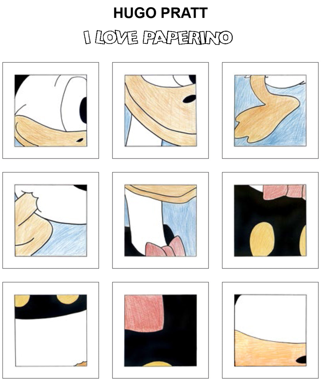 Prototipo Portfolio Paperino non Numerato, Non Firmato Caduto - Grifo Edizioni