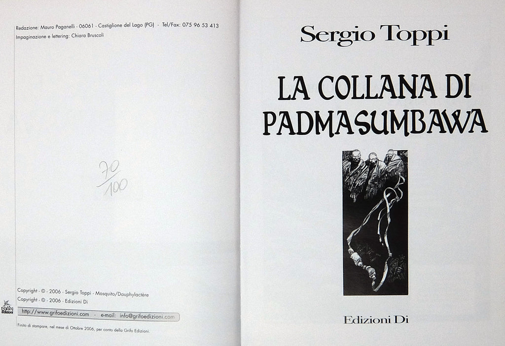 Volume La Collana Di Padmasumbawa Limited Il Collezionista 5 - Grifo Edizioni